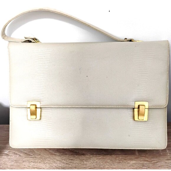 Bonwit Teller Vintage Ivory Purse - Picture 2 of 6